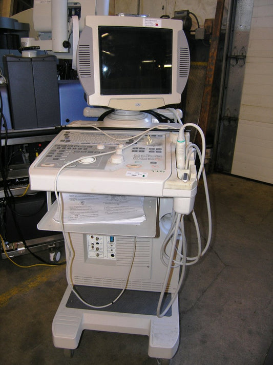 ALOKA DYNAVIEW SSD-1700 ULTRASOUND MACHINE 2 PROBES 3.5 & 7.5