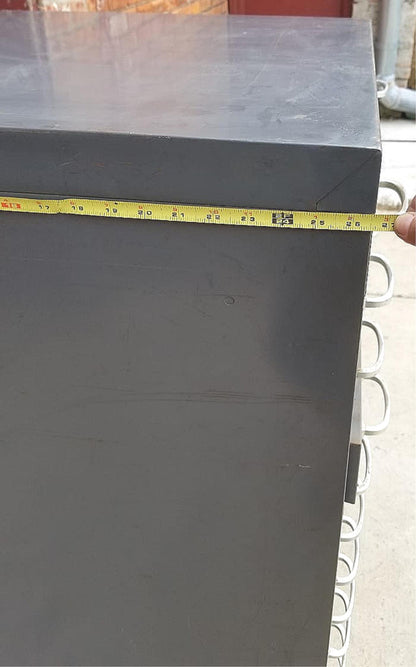 VINTAGE 1950's COLE STEEL MAP FILE STORAGE BIN CABINET DRAWER SYSTEM FREE SHIP