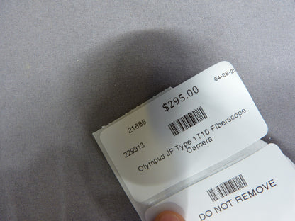 OLYMPUS JF TYPE 1T10  FIBEROPTIC MEDICAL SCOPE CAMERA WATCH VIDEO