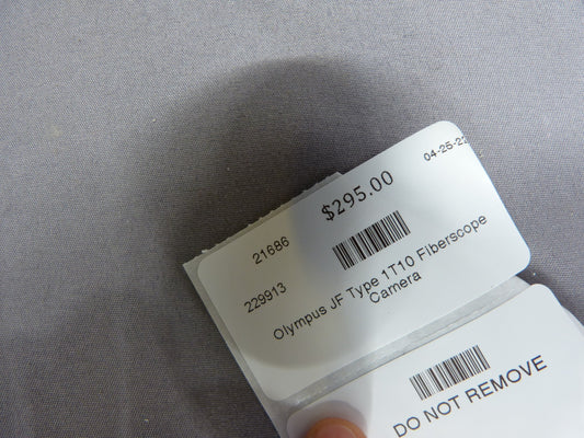 OLYMPUS JF TYPE 1T10  FIBEROPTIC MEDICAL SCOPE CAMERA WATCH VIDEO