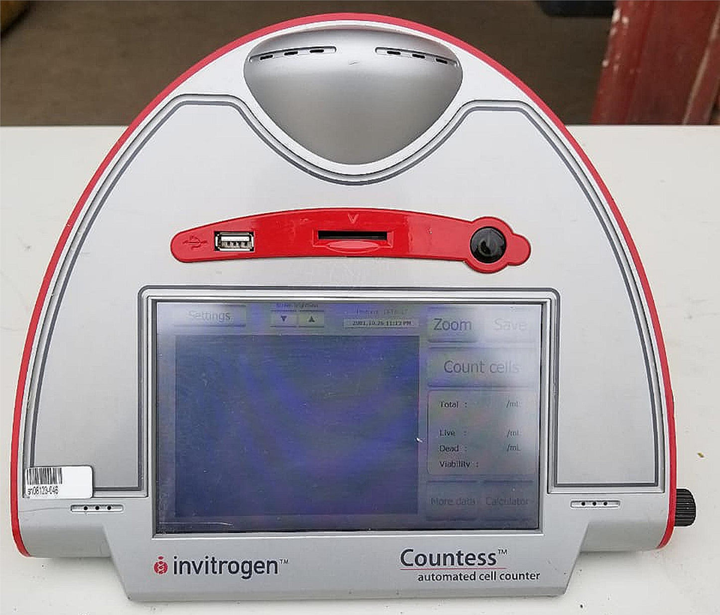 INVITROGEN COUNTESS CAT 10227 CELL COUNTER 90DAYWARRANTY 100%PERFECT WATCH VIDEO