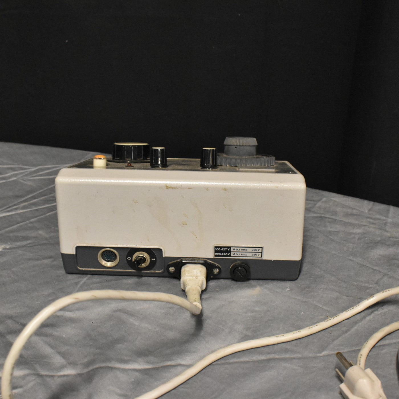 LOT OF 1980's ZEISS PHOTOMICROSCOPE M-63 35mm CYLINDER AUTO EXPOS PARTS FREESHIP