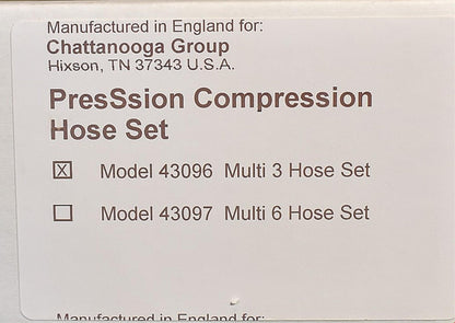 For Parts CHATTANOOGA PRESSSION LYMPHEDEMA PUMP MULTI 3 SCD HOSE SLEEVE LEAKING