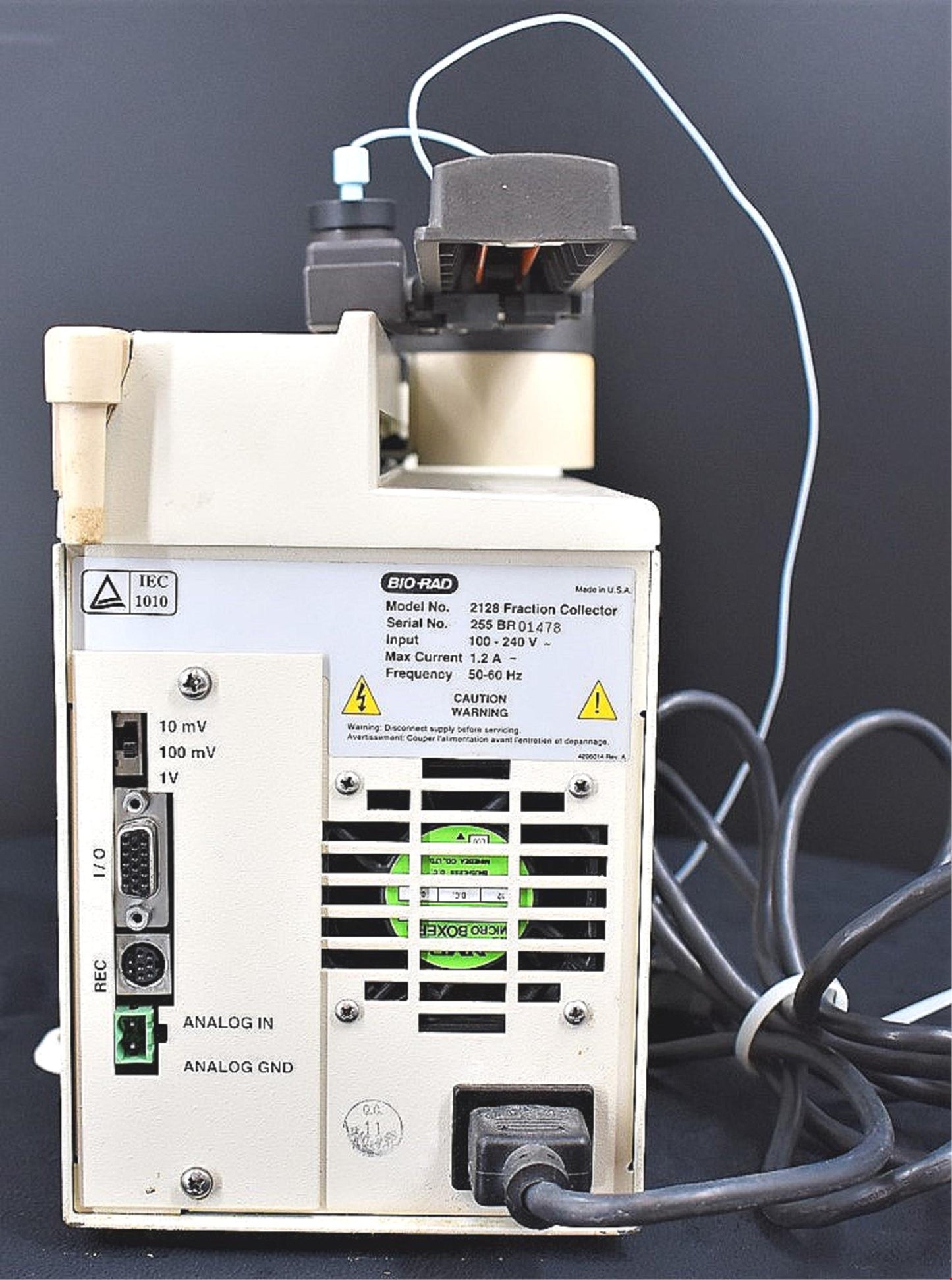 BIO-RAD 2128 FRACTION COLLECTOR (Stev) FREE SHIPPING Stev