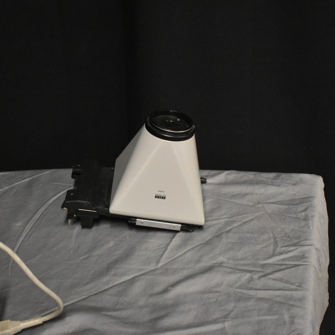 LOT OF 1980's ZEISS PHOTOMICROSCOPE M-63 35mm CYLINDER AUTO EXPOS PARTS FREESHIP