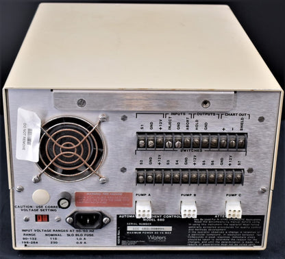 90DAYWARRANTY WATERS 680 GRADIENT CONTROLLER DIFFERENTIAL REFRACTOMETER FREESHIP