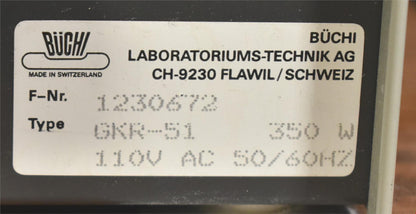 BUCHI GKR-51 MICRO DISTILLATION TRITATION DRY OVEN OPERATIONAL MANUAL WATCHVIDEO