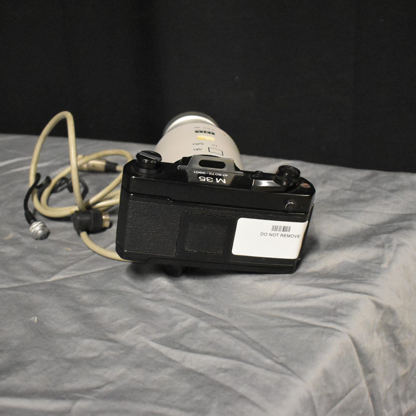 LOT OF 1980's ZEISS PHOTOMICROSCOPE M-63 35mm CYLINDER AUTO EXPOS PARTS FREESHIP