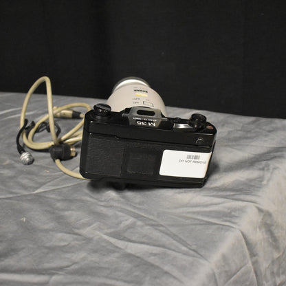 LOT OF 1980's ZEISS PHOTOMICROSCOPE M-63 35mm CYLINDER AUTO EXPOS PARTS FREESHIP