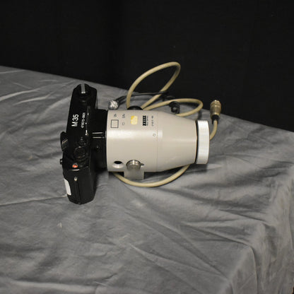 LOT OF 1980's ZEISS PHOTOMICROSCOPE M-63 35mm CYLINDER AUTO EXPOS PARTS FREESHIP