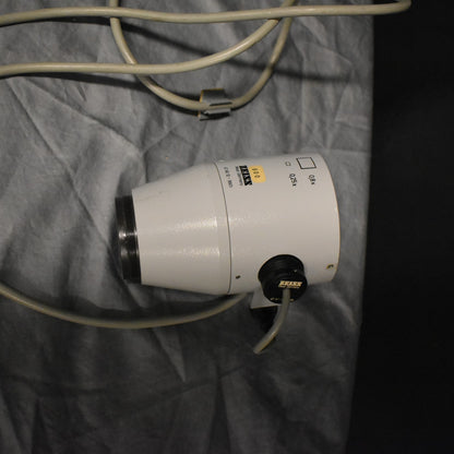 LOT OF 1980's ZEISS PHOTOMICROSCOPE M-63 35mm CYLINDER AUTO EXPOS PARTS FREESHIP