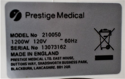 PRESTIGE MEDICAL 2100 RETRIEVER DENTAL AUTOCLAVE STERILIZER FREESHIP