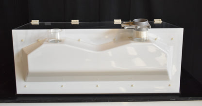 (2) FLOW SCIENCES VBSE VENTED 3ft SAFETY ENCLOSURE FUME HOOD