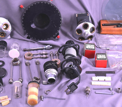 LOT OF MICROSCOPE PARTS ROTARY STAGE CONDENSER FREE SHIPPING