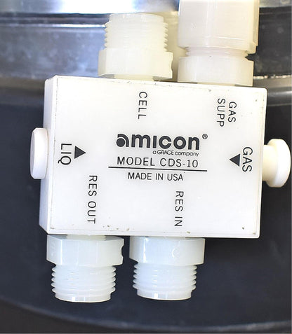 ASME ALLOY PRODUCTS PRESSURE VESSEL RESERVOIR AMICON® CDS-10 STIRRED CELL VALVE