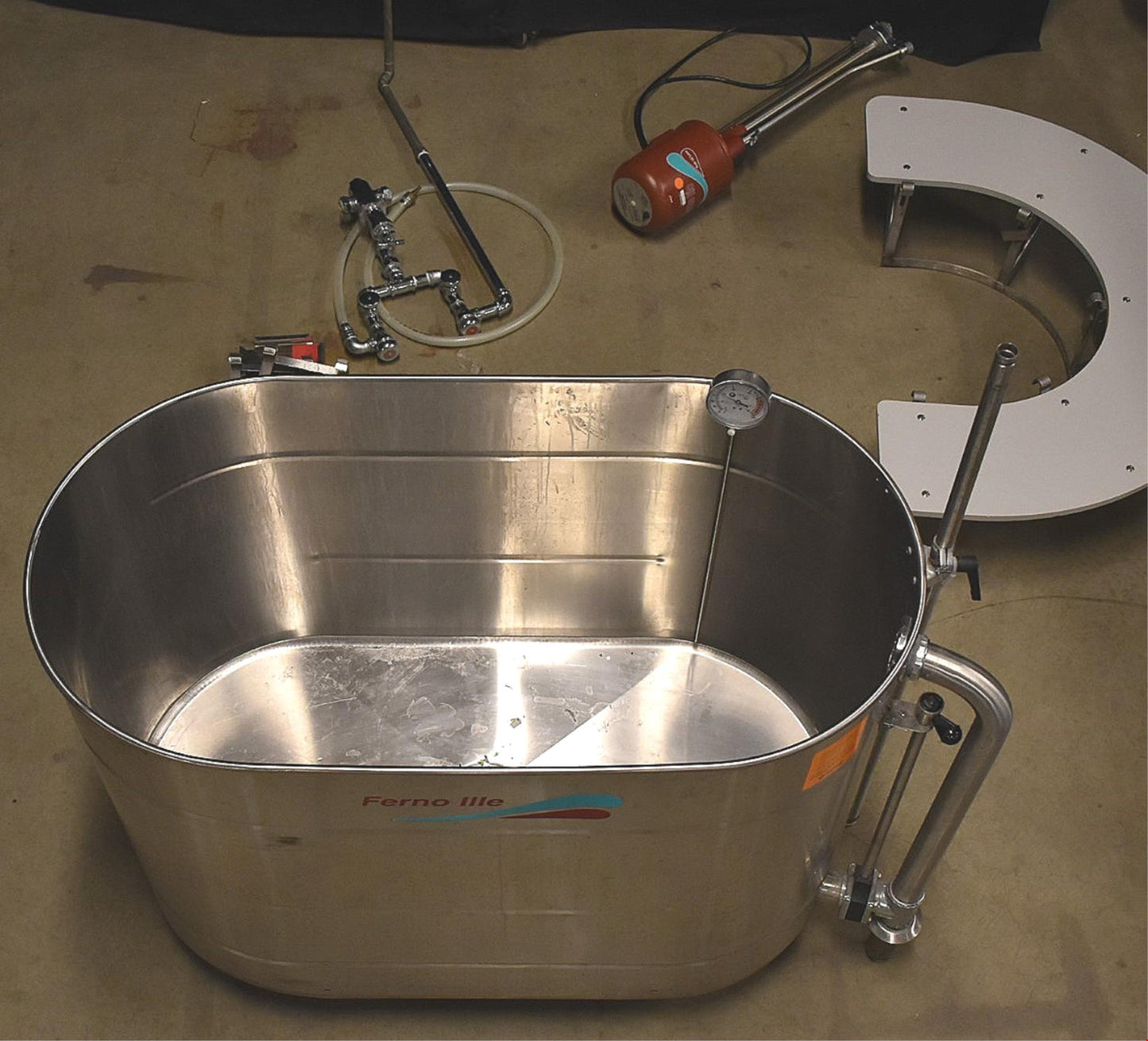 FERNO ILLE 680 WHIRPOOL HYDROTHERAPY PHYSIOTHERAPY BATH with COUNTER FREE SHIP