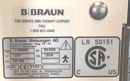 B BRAUN® DIAPACT CRT DIALYSIS MACHINE 90DayWarranty FREESHIP