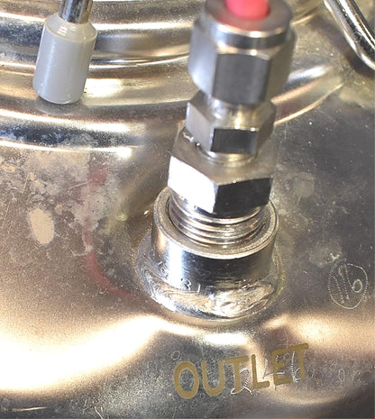 ASME ALLOY PRODUCTS PRESSURE VESSEL RESERVOIR AMICON® CDS-10 STIRRED CELL VALVE