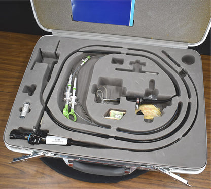 OLYMPUS LF-1 FIBEROPTIC INTUBATION AIRWAY MANAGEMENT MEDICAL SCOPE WATCH VIDEO