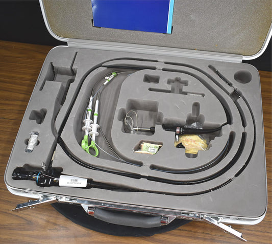 OLYMPUS LF-1 FIBEROPTIC INTUBATION AIRWAY MANAGEMENT MEDICAL SCOPE WATCH VIDEO