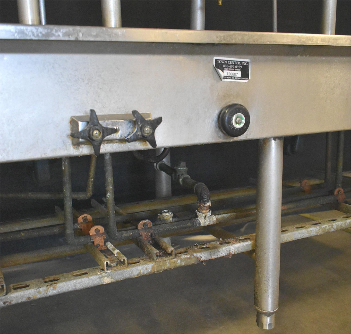 RARE 3 UNIT STATION GROEN TDA/1-40 DIRECT STEAM 30 GALLON TILT KETTLES FREESHIP