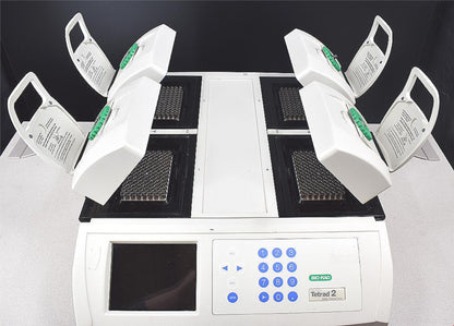 BIORAD PTC0240C TETRAD2 PELTIER PROGRAMMABLE 96WELL THERMAL CYCLER 4 ALPHA BLOCK