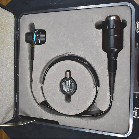 OLYMPUS EVIS OVC-140 VIDEOSCOPE CAMERA CONVERTER MH-967 with CASE 90DAY WARRANTY