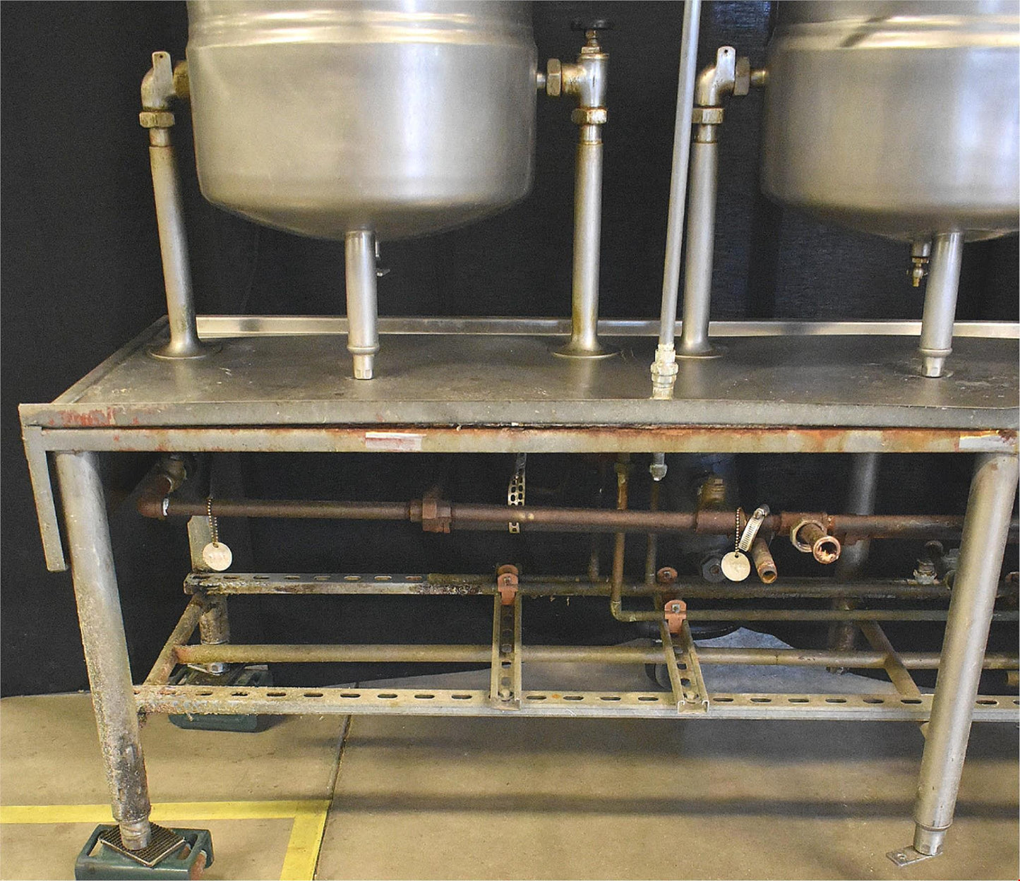 RARE 3 UNIT STATION GROEN TDA/1-40 DIRECT STEAM 30 GALLON TILT KETTLES FREESHIP