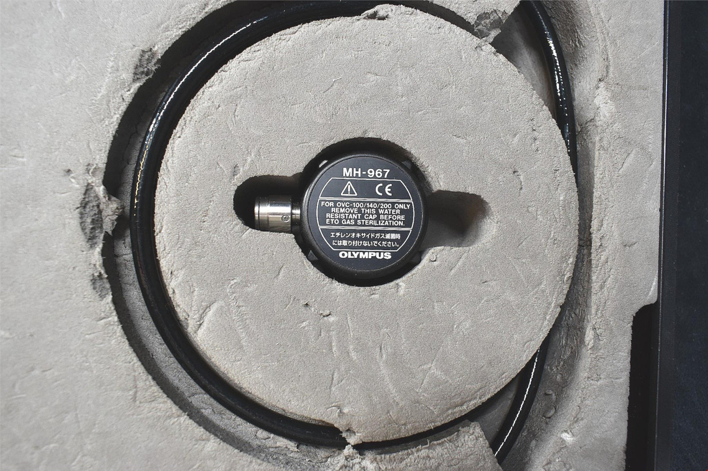 OLYMPUS EVIS OVC-140 VIDEOSCOPE CAMERA CONVERTER MH-967 with CASE 90DAY WARRANTY