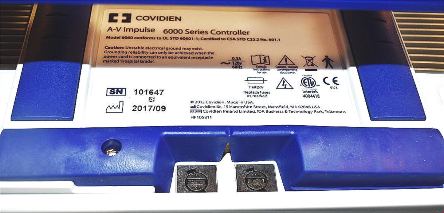 BRANDNEW COVIDIEN 6060 A-V IMPULSE FOOT COMPRESSION PUMP OPERAT MANUAL FREESHIP