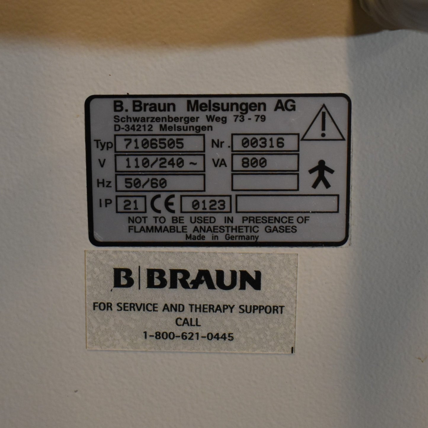 B BRAUN® DIAPACT CRT DIALYSIS MACHINE 90DayWarranty FREESHIP