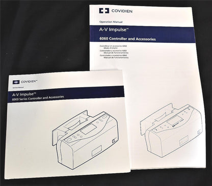 BRANDNEW COVIDIEN 6060 A-V IMPULSE FOOT COMPRESSION PUMP OPERAT MANUAL FREESHIP