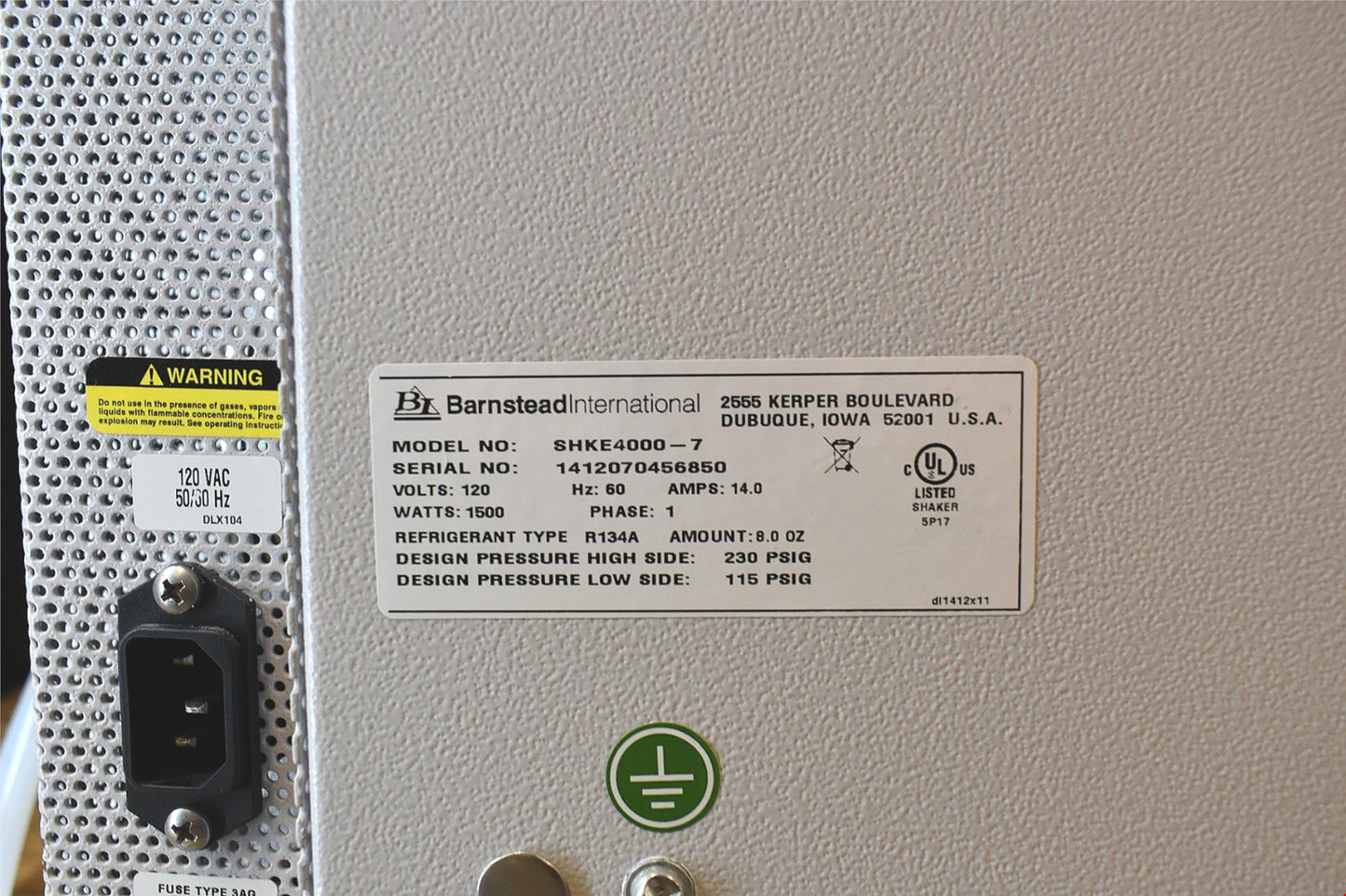 REFURBISHED THERMO BARNST MaxQ4000 REFRIGERAT ORBITAL SHAKE INCUBATOR WATCHVIDEO