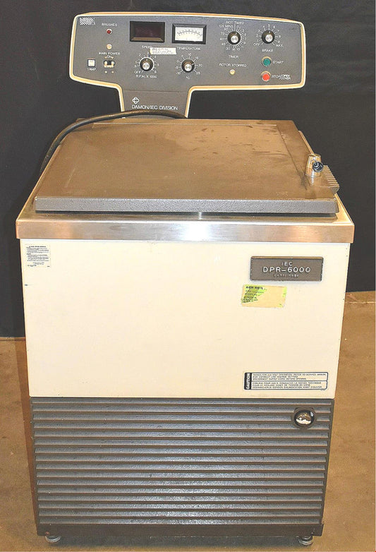 DAMON IEC DPR6000 REFRIGERATED FLOOR ULTRA-CENTRIFUGE ROTOR WATCH VIDEO FREESHIP