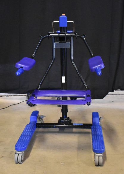 ARJO 17" Up To 36" MANUAL PATIENT TRANSFER LIFT up to 300 lbs PLEASE WATCH VIDEO