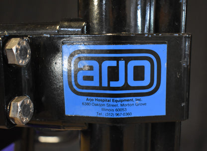 ARJO 17" Up To 36" MANUAL PATIENT TRANSFER LIFT up to 300 lbs PLEASE WATCH VIDEO