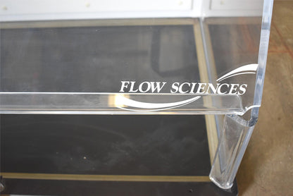 FLOW SCIENCES VBSE VENTED 3ft SAFETY ENCLOSURE FUME HOOD with 2 FAN FILTER MOUNT