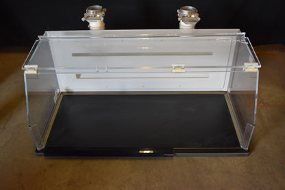 FLOW SCIENCES VBSE VENTED 3ft SAFETY ENCLOSURE FUME HOOD with 2 FAN FILTER MOUNT