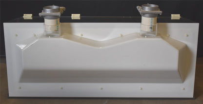 FLOW SCIENCES VBSE VENTED 3ft SAFETY ENCLOSURE FUME HOOD with 2 FAN FILTER MOUNT