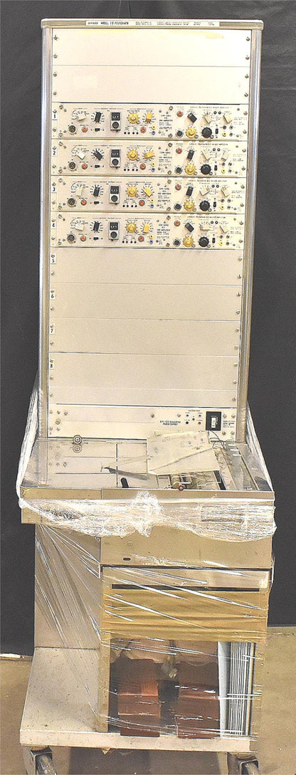 VINTAGE GRASS ® 7DA POLYGRAPH LIE DETECTOR MACHINE & EXTRA ACCESSORIES FREE SHIP