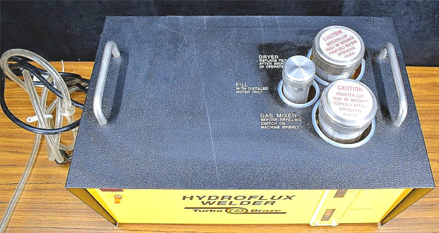 GESSWEIN HYDROFLUX WELDER TURBO BRAZE for JEWELRY FREE SHIP