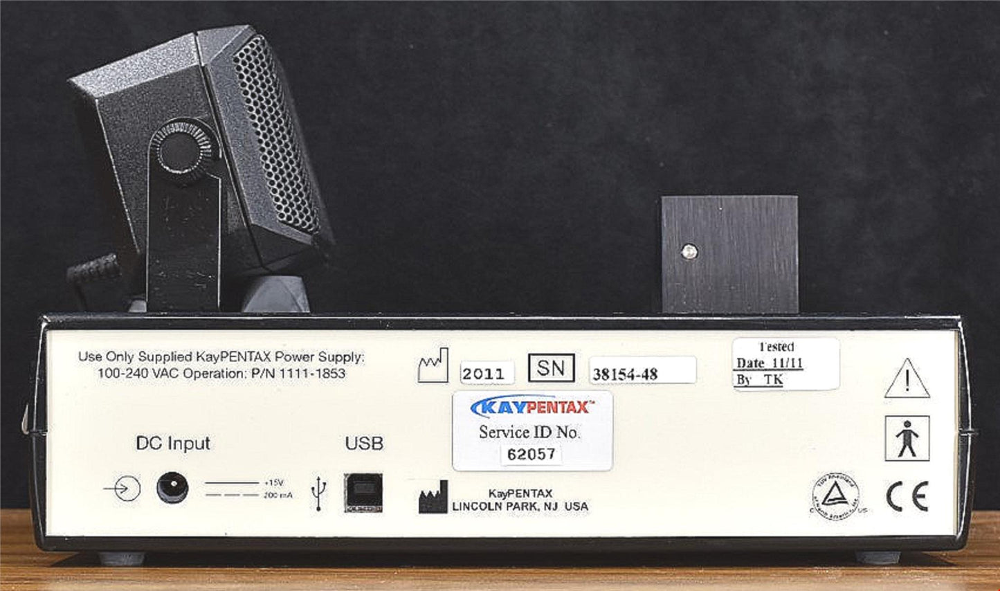 KAY PENTAX NASOMETER II Model 6450 Nasality Speech Therapy Tester 90DAY WARRANTY