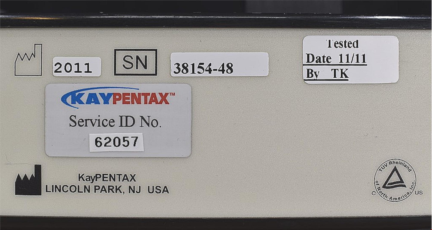 KAY PENTAX NASOMETER II Model 6450 Nasality Speech Therapy Tester 90DAY WARRANTY