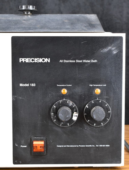 PRECISION SCIENTIFIC 183 HEATED CATEGORY:66551 WATER BATH 90-DAY-WARRANTY