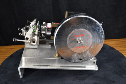 RARE COMPLETE VINTAGE LIPSHAW 50-AB MICROTOME KNIFE PLUS MANUAL EXTRAS FREE SHIP