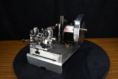 RARE COMPLETE VINTAGE LIPSHAW 50-AB MICROTOME KNIFE PLUS MANUAL EXTRAS FREE SHIP