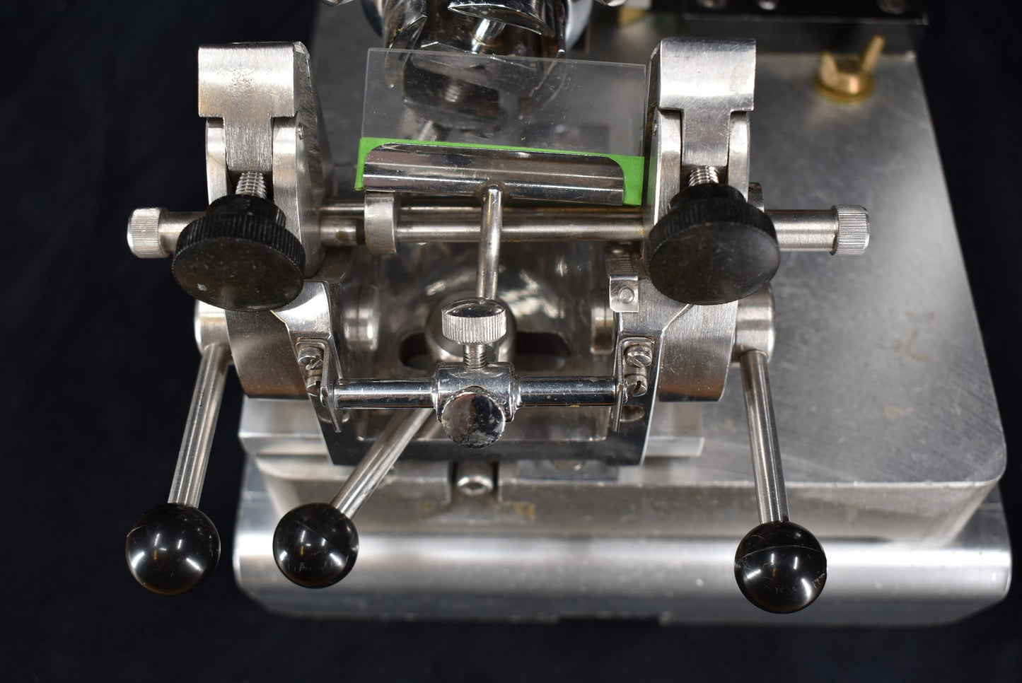 RARE COMPLETE VINTAGE LIPSHAW 50-AB MICROTOME KNIFE PLUS MANUAL EXTRAS FREE SHIP