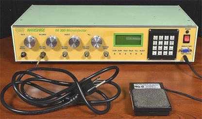 NARISHIGE IM-300 MICROINJECTOR 100%Tested/90-Day-Warranty WATCH VIDEO FREESHIP