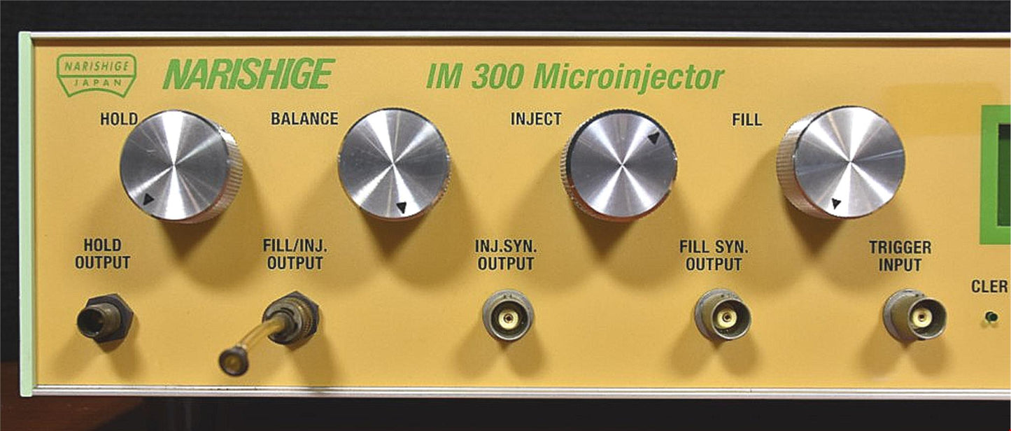 NARISHIGE IM-300 MICROINJECTOR 100%Tested/90-Day-Warranty WATCH VIDEO FREESHIP