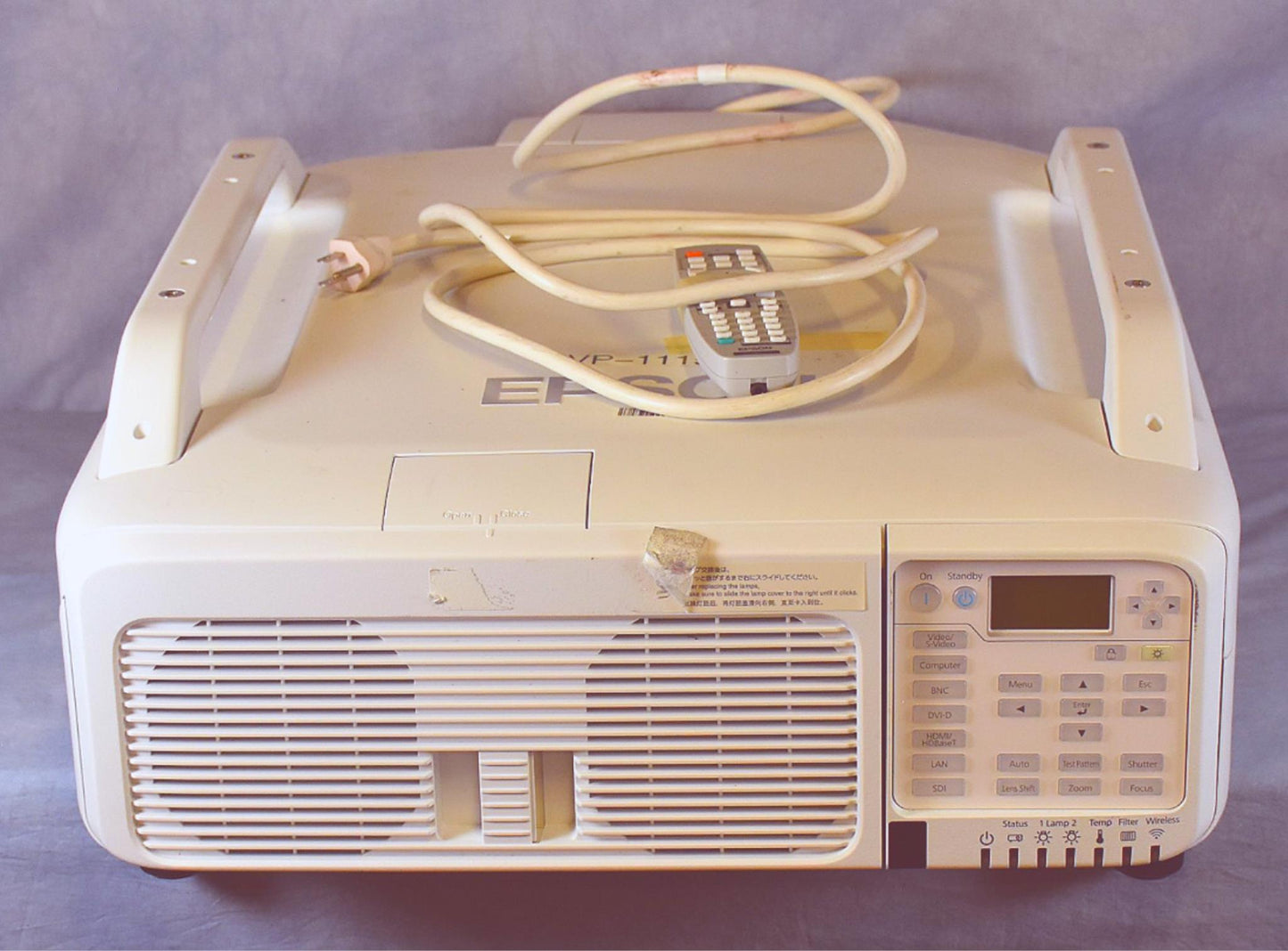 EPSON POWERLITE Pro Z11000WNL WXGA 3LCD LARGE VENUE PROJECTOR w/ REMOTE & NOLENS